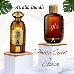 Atralia Gold Duo – Tonka Gold + Elixir Luxury Gift Set