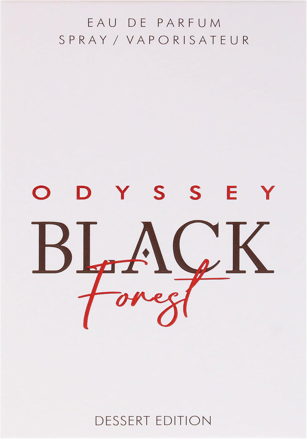 Armaf Odyssey Black Forest Desert Edition EDP 100ml