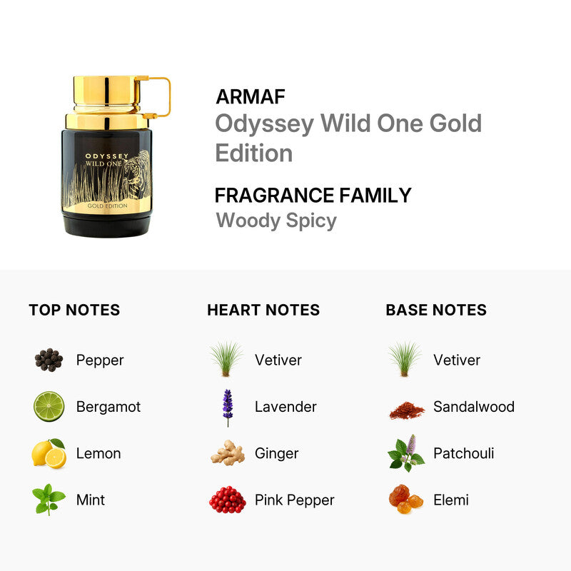 Armaf Odyssey Wild One EDP For Men 100ML